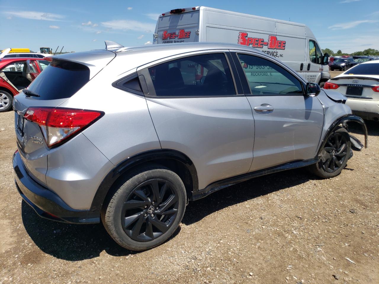 2022 HONDA HR-V SPORT VIN:3CZRU6H12NM731488