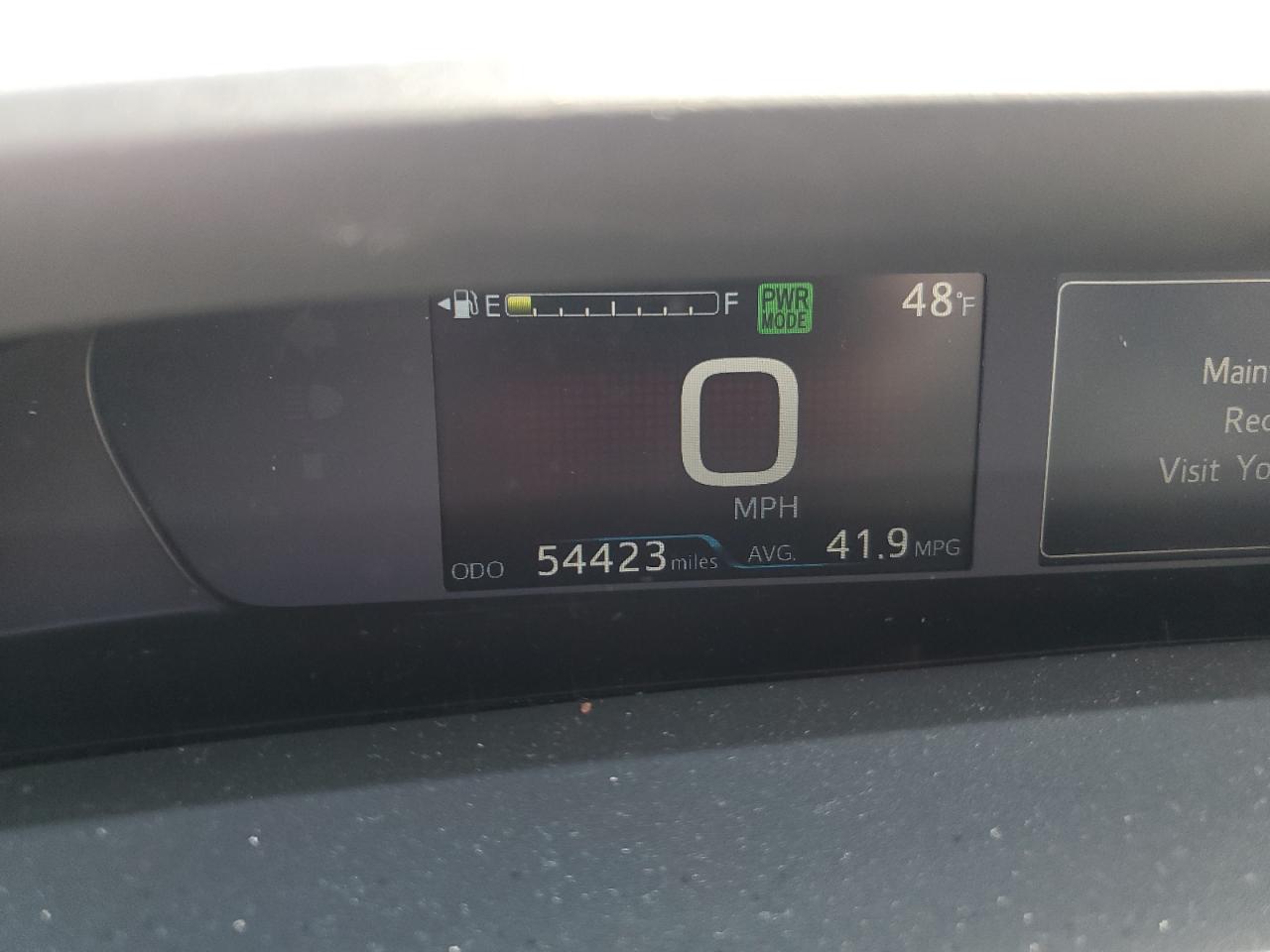 2022 TOYOTA PRIUS NIGHT SHADE VIN:JTDKAMFU6N3169842