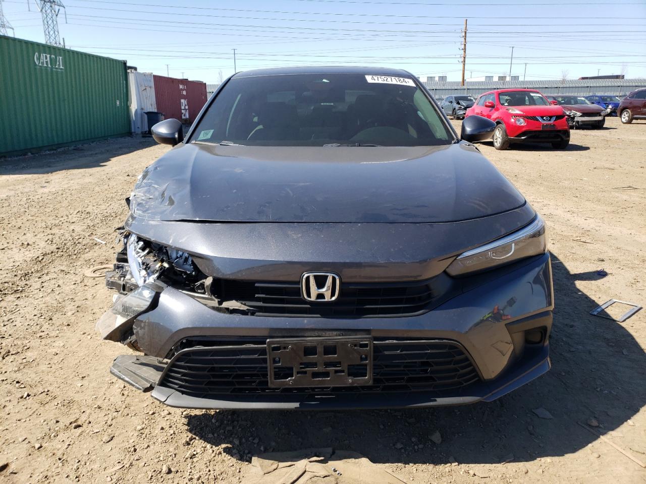 2022 HONDA CIVIC EX VIN:JHMFE1F70NX006609