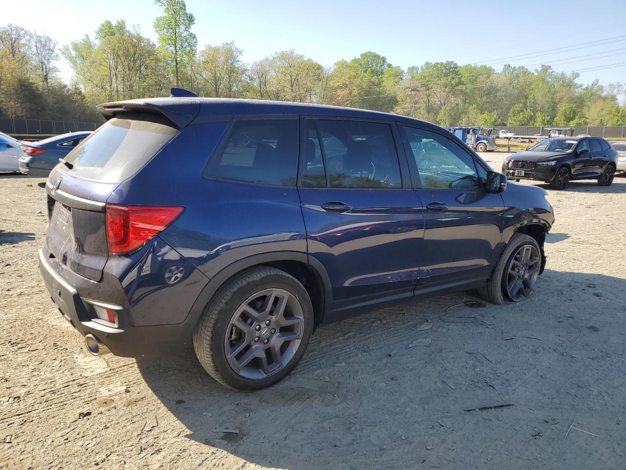 2022 HONDA PASSPORT EXL VIN:5FNYF7H59NB005913