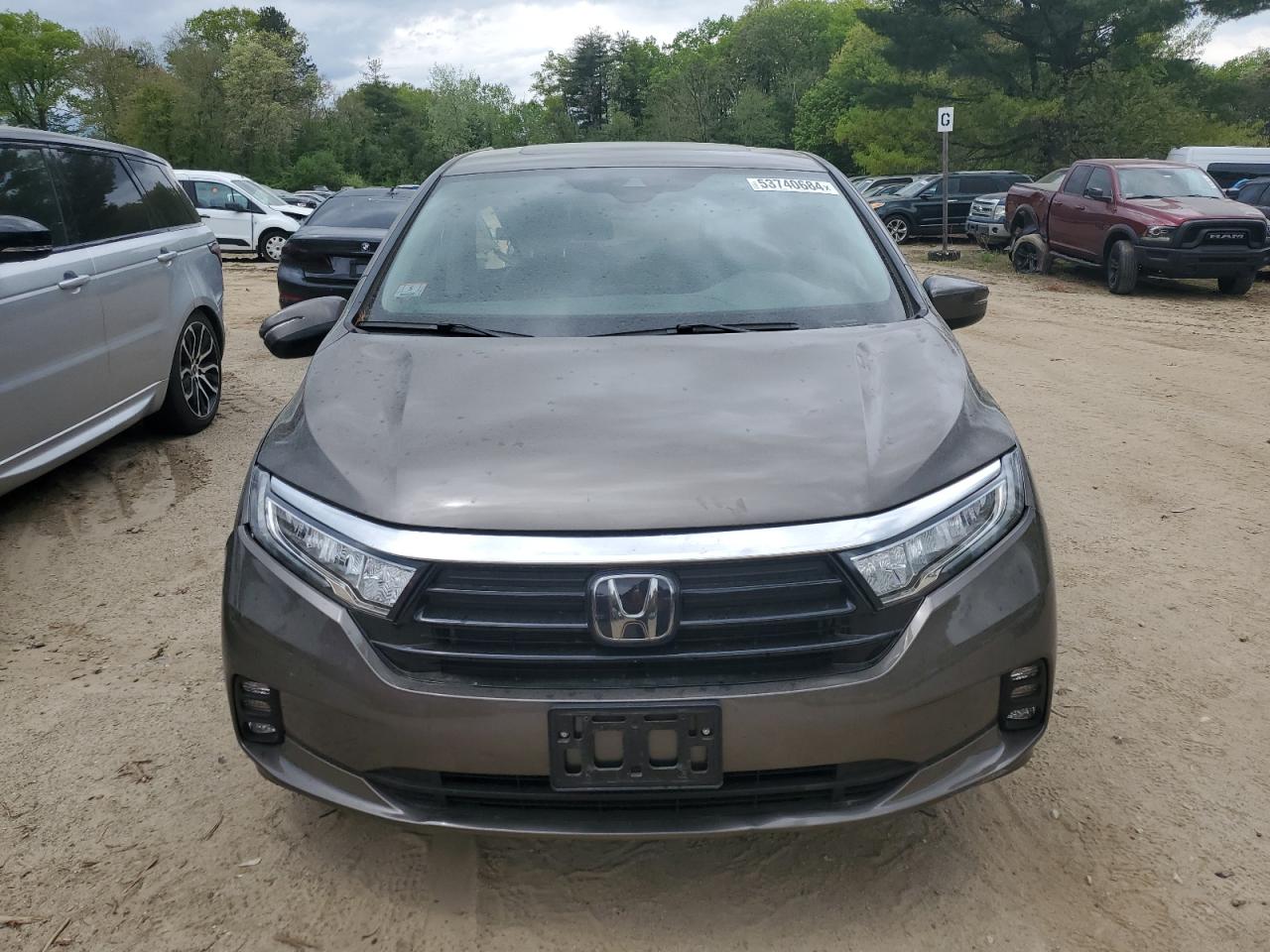 2022 HONDA ODYSSEY EXL VIN:5FNRL6H79NB064825