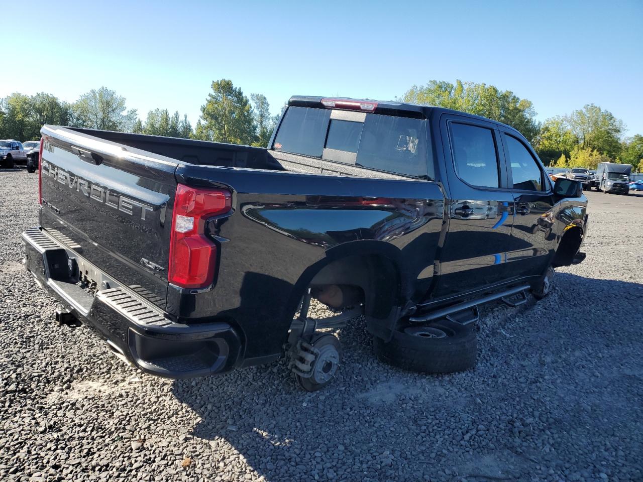2022 CHEVROLET SILVERADO LTD K1500 RST VIN:3GCUYEED6NG113859