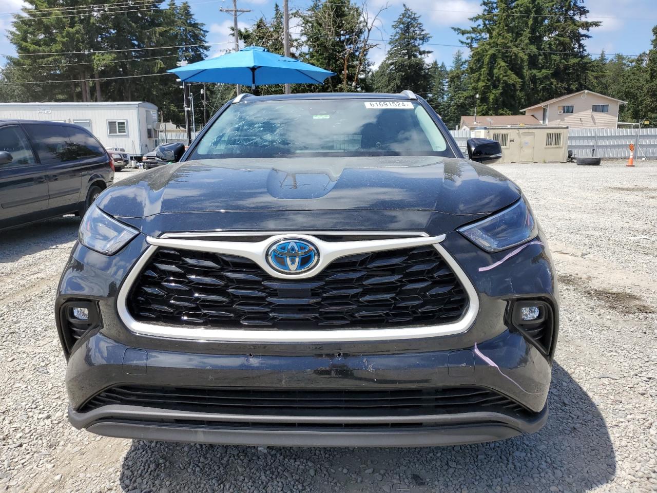 2023 TOYOTA HIGHLANDER HYBRID XLE VIN:5TDKARAH6PS017505