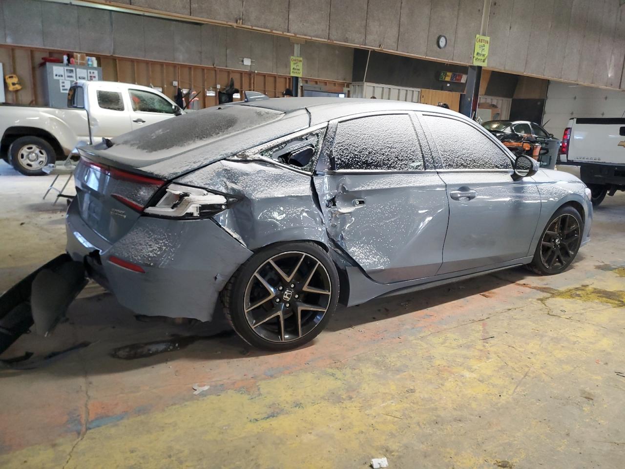 2022 HONDA CIVIC SPORT TOURING VIN:19XFL1H83NE011560