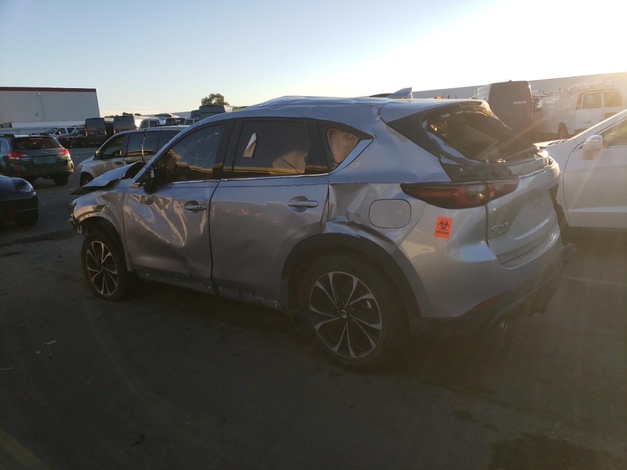 2022 MAZDA CX-5 PREMIUM VIN:JM3KFBDM0N1537122
