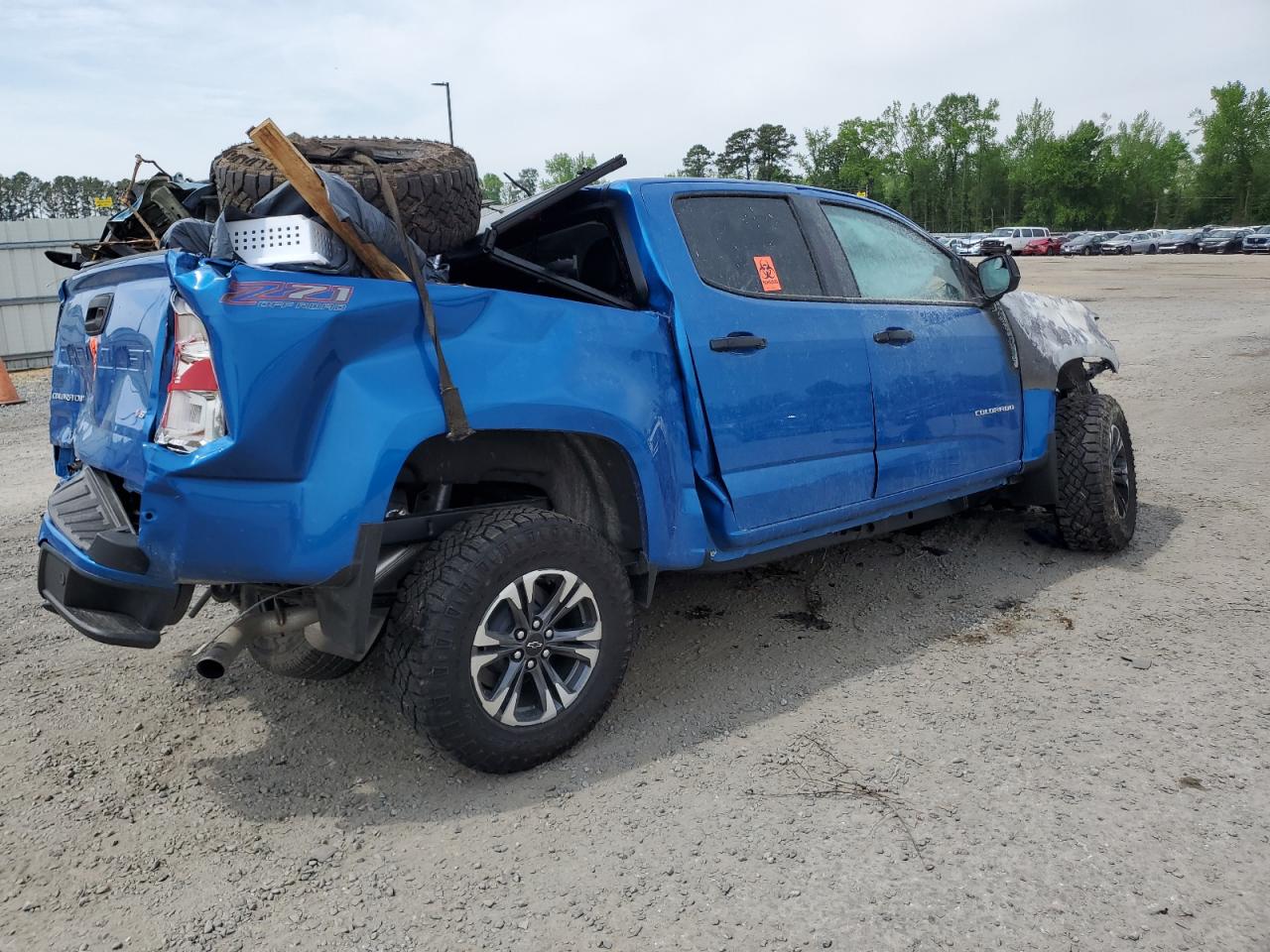 2022 CHEVROLET COLORADO Z71 VIN:1GCGTDEN6N1330812