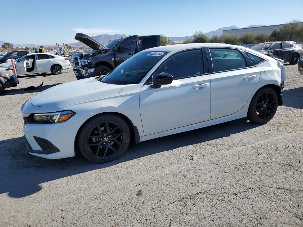 2023 HONDA CIVIC SPORT VIN:2HGFE2F55PH520308