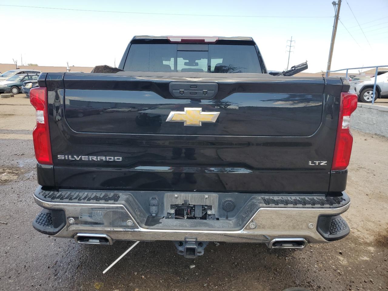 2022 CHEVROLET SILVERADO LTD K1500 LTZ VIN:3GCUYGED5NG208067