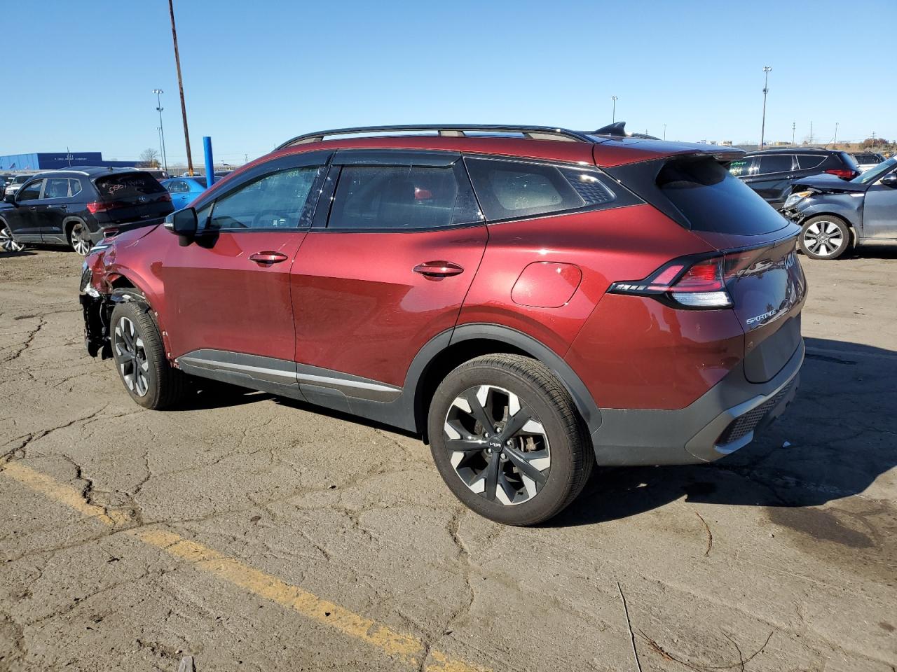 2023 KIA SPORTAGE X LINE VIN:5XYK6CAFXPG119917