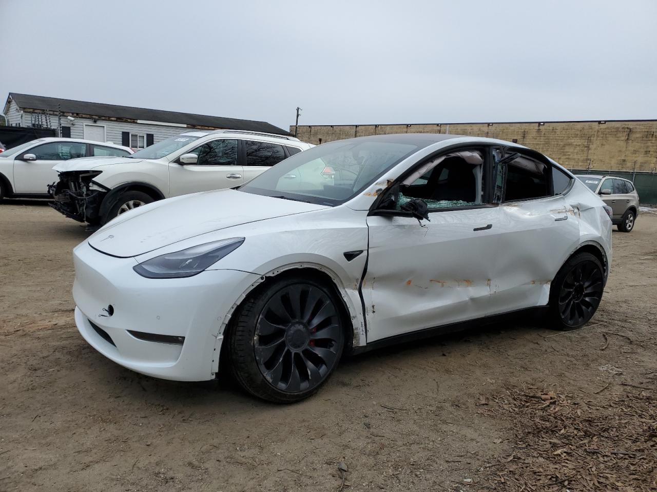 2022 TESLA MODEL Y  VIN:7SAYGDEF7NF311990