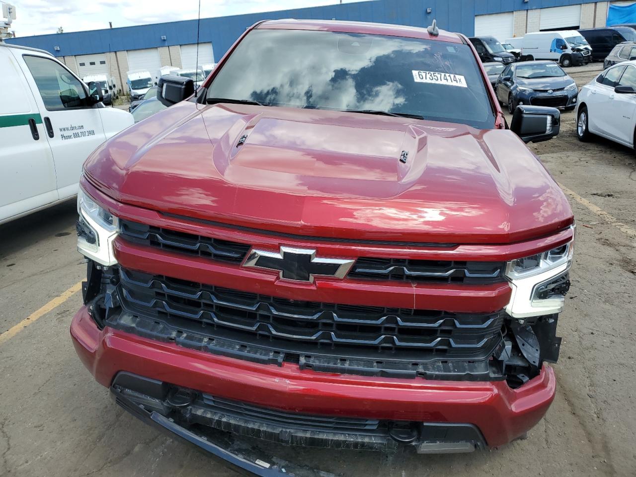 2023 CHEVROLET SILVERADO K1500 RST VIN:1GCUDEEL9PZ165492