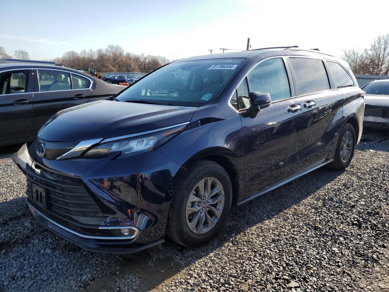 2022 TOYOTA SIENNA XLE VIN:5TDYSKFC9NS055934