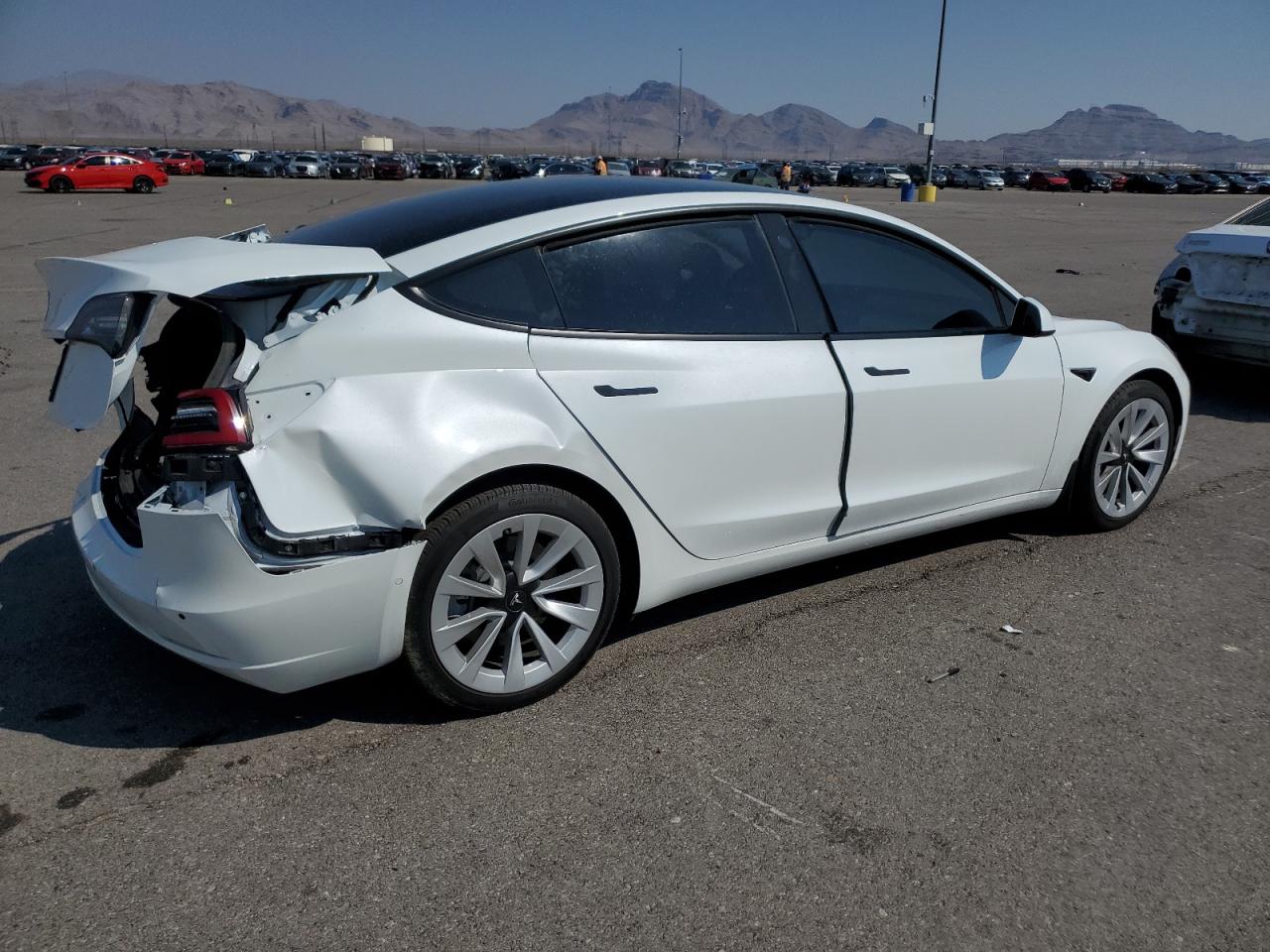 2022 TESLA MODEL 3  VIN:5YJ3E1EA6NF257744