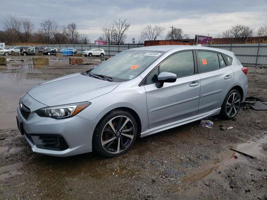 2022 SUBARU IMPREZA SPORT VIN:4S3GTAL64N3720127
