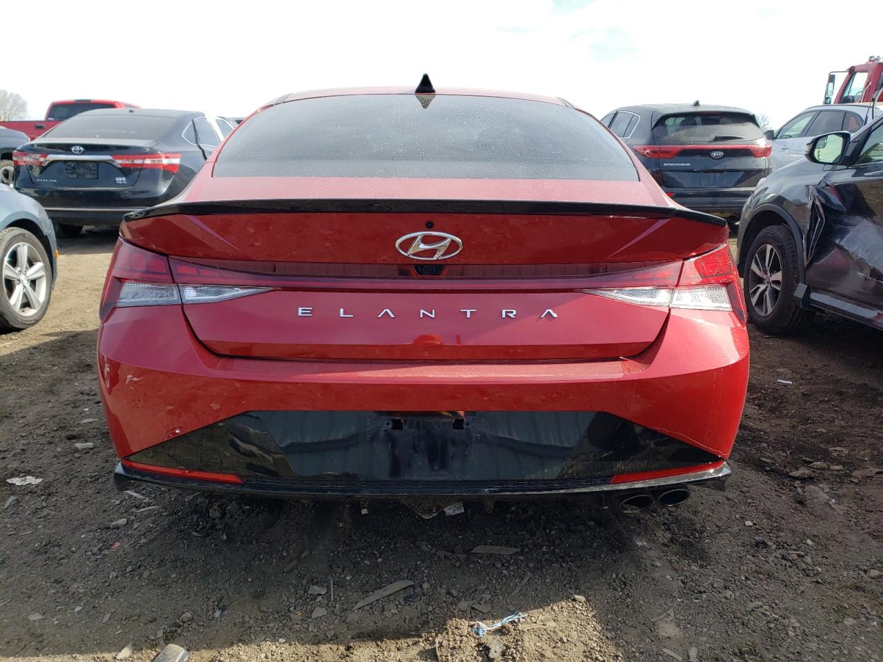 2023 HYUNDAI ELANTRA N LINE VIN:KMHLR4AF7PU415148