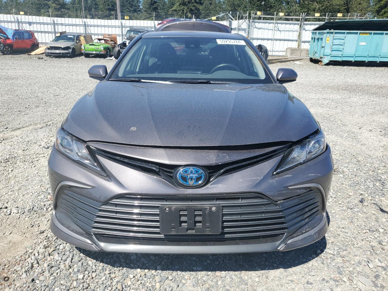 2022 TOYOTA CAMRY LE VIN:4T1C31AKXNU589645