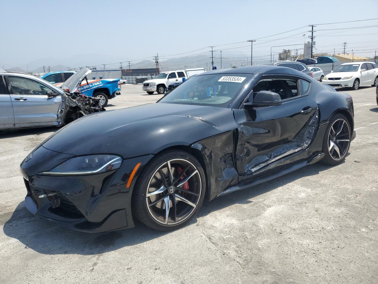 2022 TOYOTA SUPRA BASE VIN:WZ1DB0C07NW052836