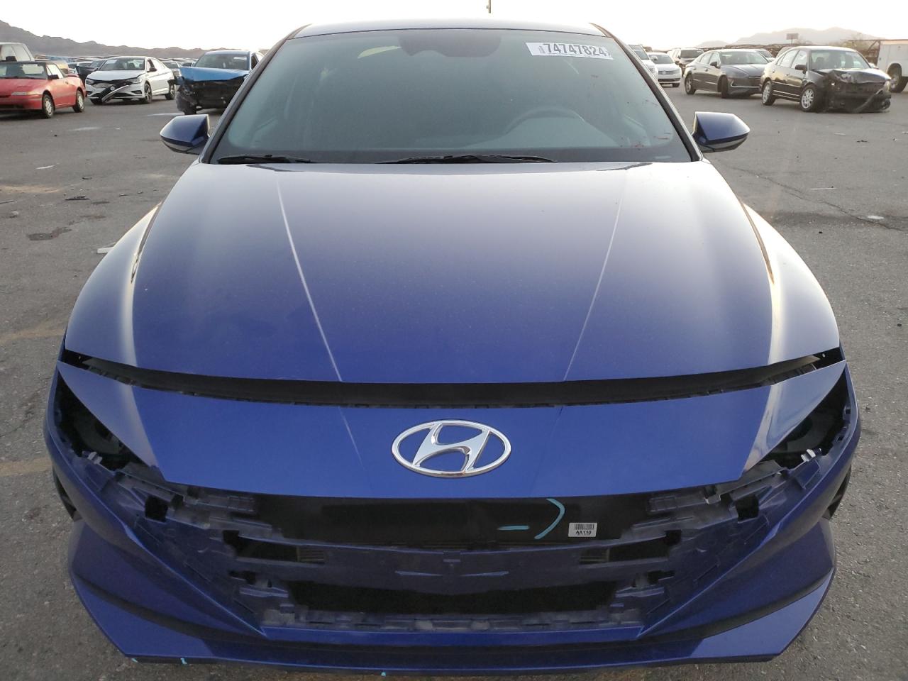 2023 HYUNDAI ELANTRA SEL VIN:KMHLS4AG3PU474906