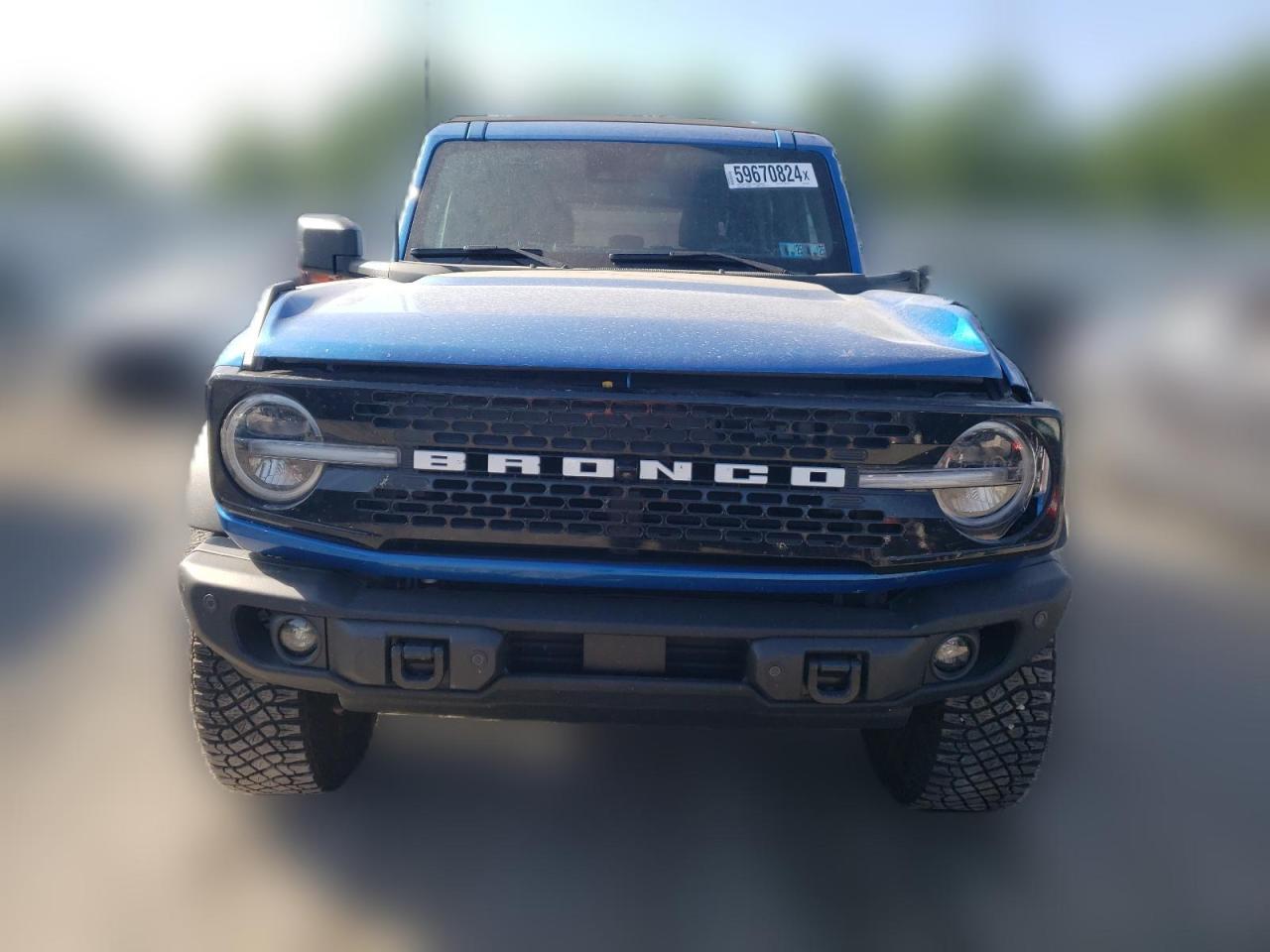 2023 FORD BRONCO BASE VIN:1FMEE5DPXPLB34109