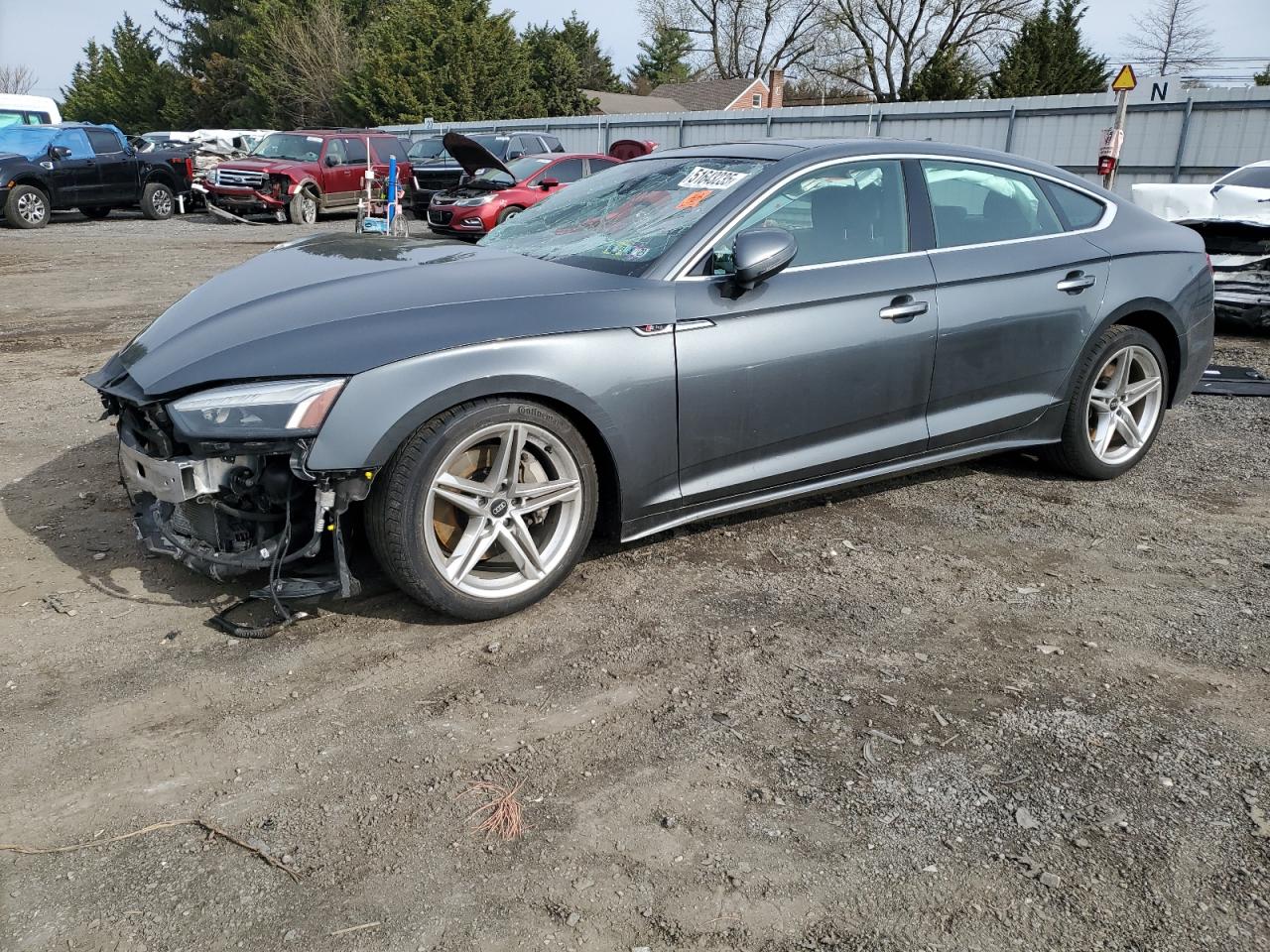 2022 AUDI A5 PREMIUM PLUS 45 VIN:WAUFACF50NA024891