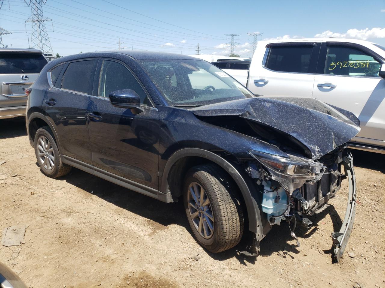 2022 MAZDA CX-5 SELECT VIN:JM3KFBBM0N0631204