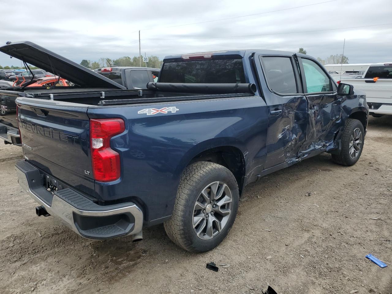 2022 CHEVROLET SILVERADO LTD K1500 LT-L VIN:1GCPYJEK5NZ235181