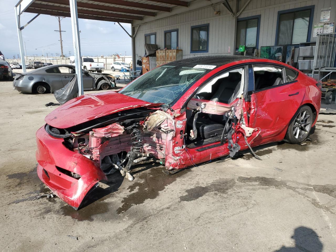 2022 TESLA MODEL 3  VIN:5YJ3E1EA3NF131499
