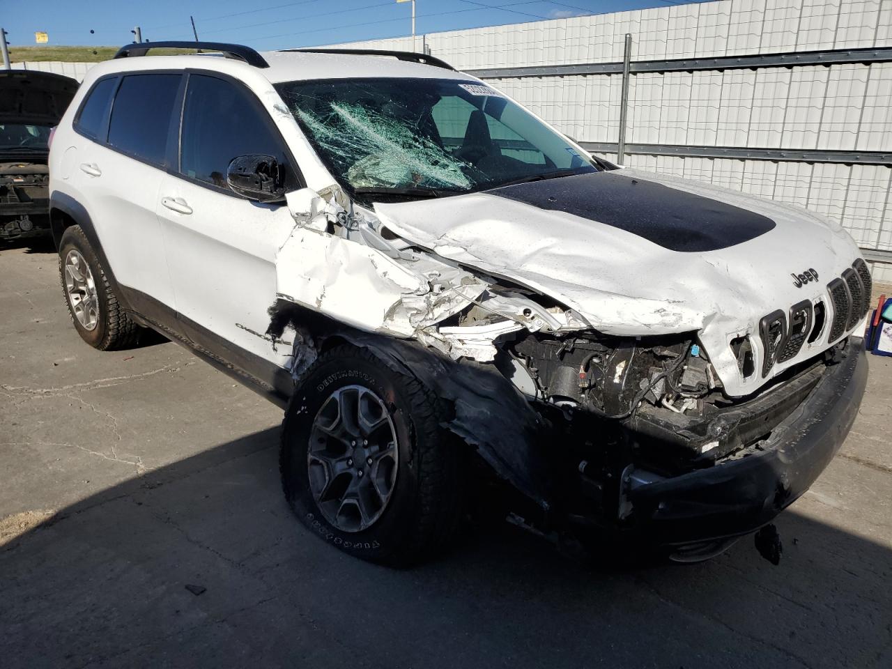 2022 JEEP CHEROKEE TRAILHAWK VIN:1C4PJMBX6ND524637