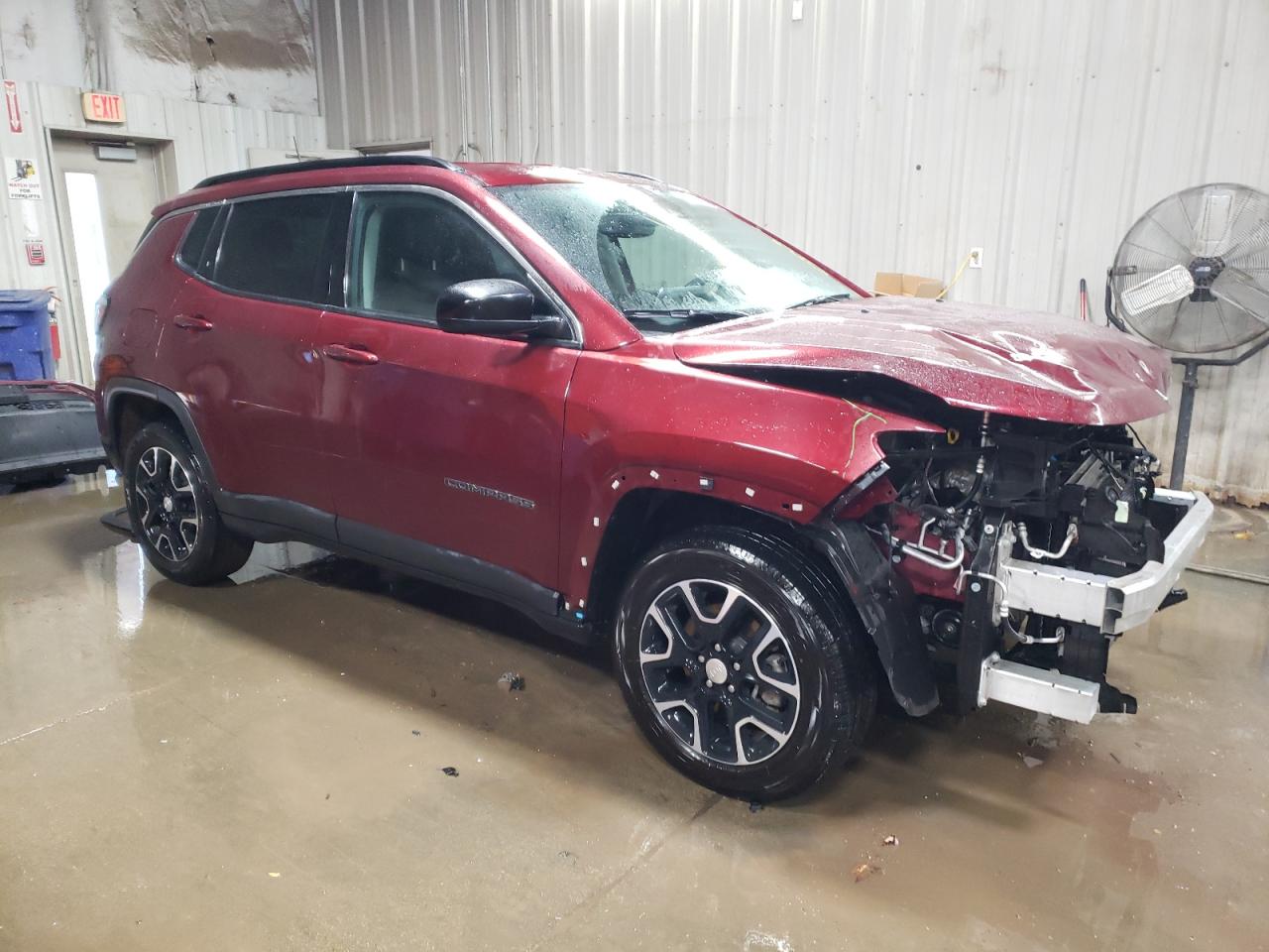 2022 JEEP COMPASS LATITUDE VIN:3C4NJDBB1NT125284