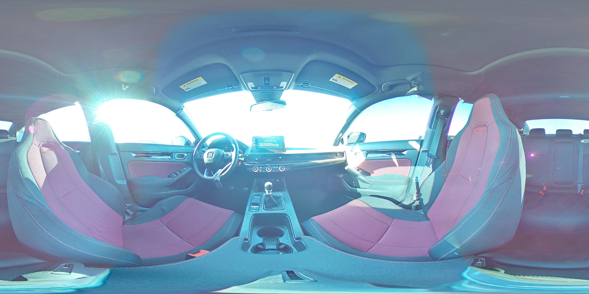 2024 HONDA CIVIC SI VIN:2HGFE1E57RH470817