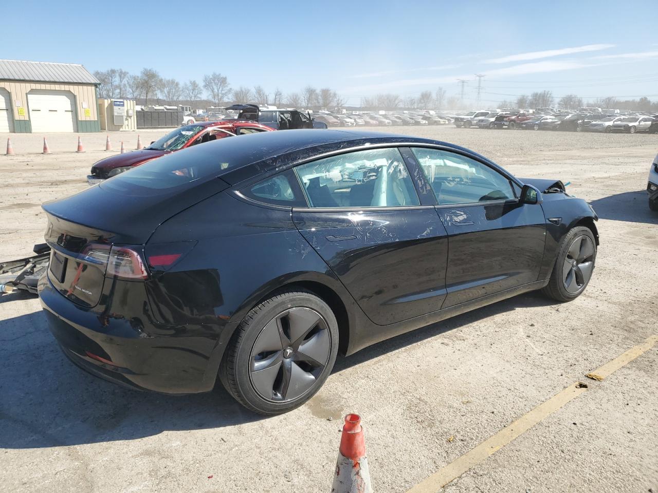 2022 TESLA MODEL 3  VIN:5YJ3E1EB0NF275097