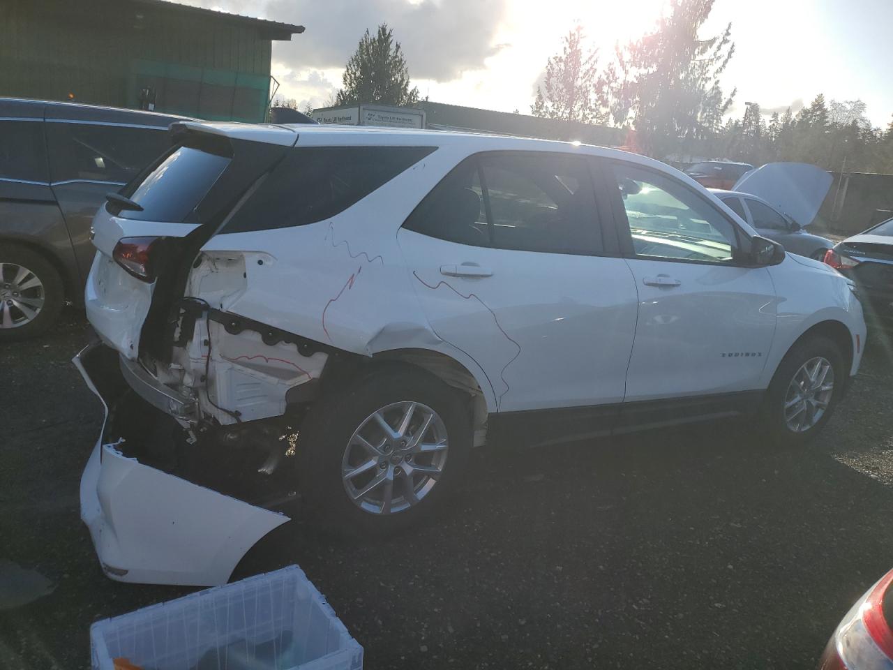 2022 CHEVROLET EQUINOX LS VIN:3GNAXSEV9NS230451