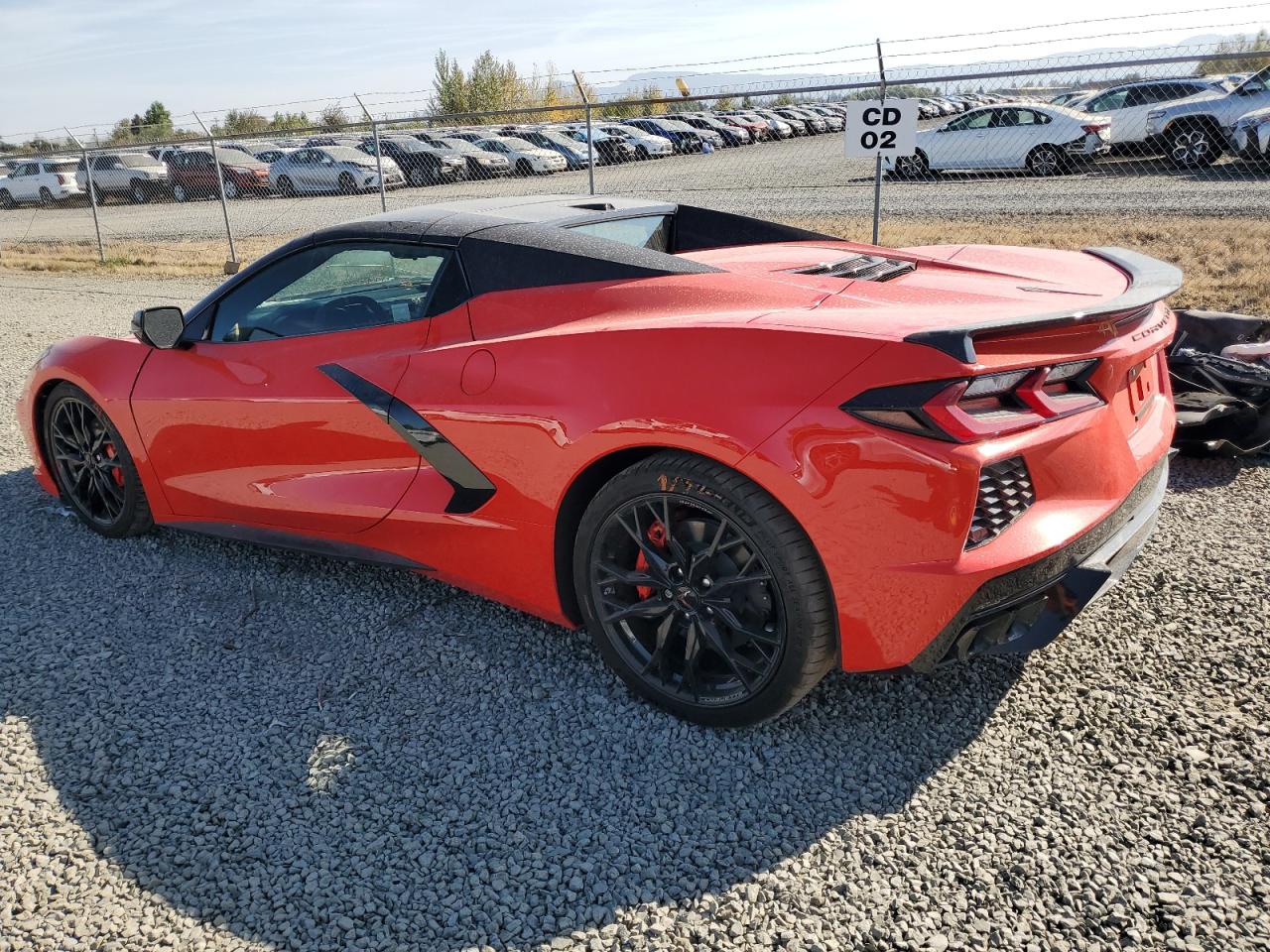 2023 CHEVROLET CORVETTE STINGRAY 3LT VIN:1G1YC3D46P5100912