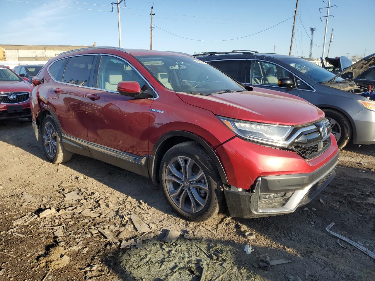 2022 HONDA CR-V TOURING VIN:5J6RT6H96NL049935