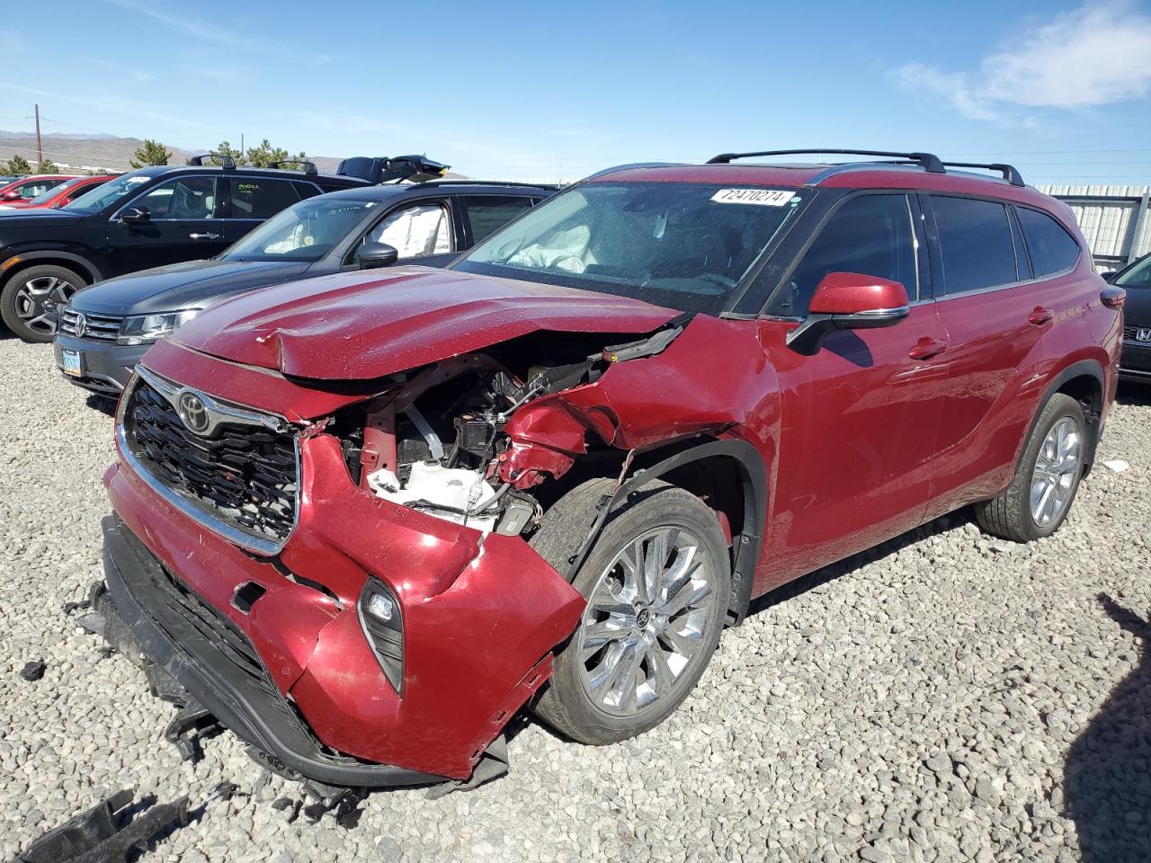 2023 TOYOTA HIGHLANDER L VIN:5TDKDRBH5PS009532