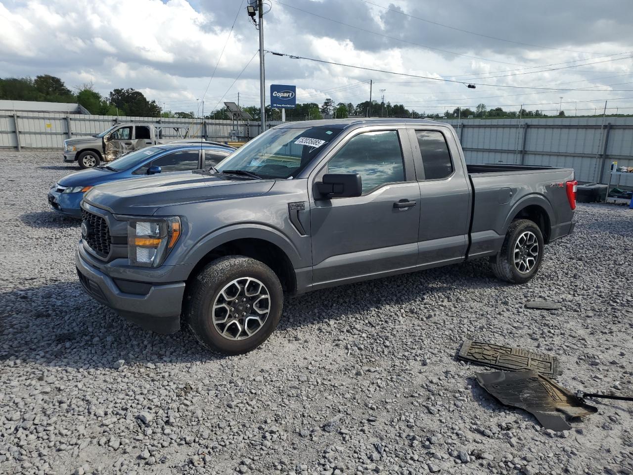 2023 FORD F150 SUPER CAB VIN:1FTEX1CP9PKF48612