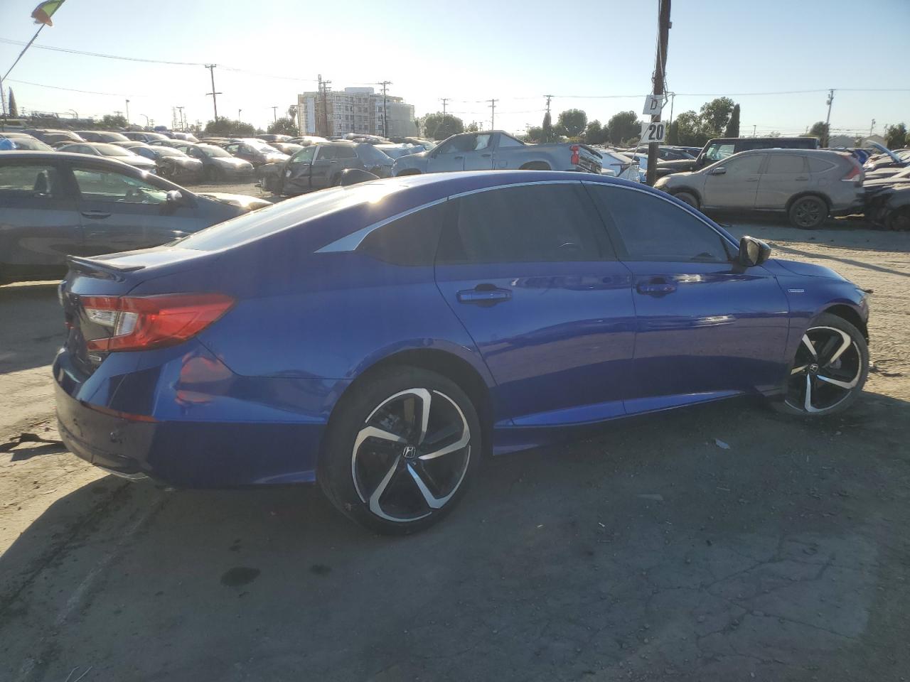 2022 HONDA ACCORD HYBRID SPORT VIN:1HGCV3F2XNA038492