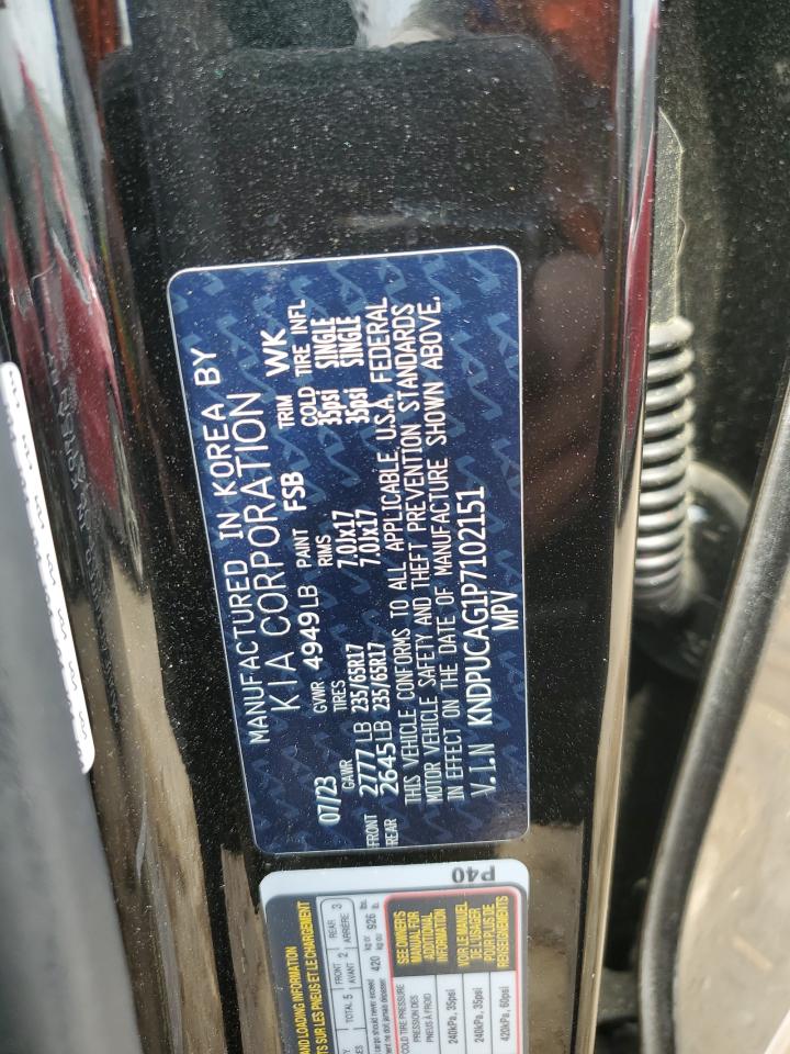 2023 KIA SPORTAGE LX VIN:KNDPUCAG1P7102151