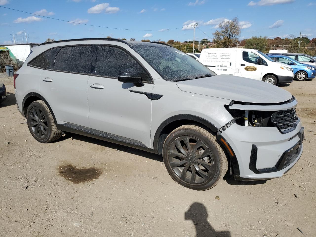2022 KIA SORENTO SX VIN:5XYRK4LF5NG100427