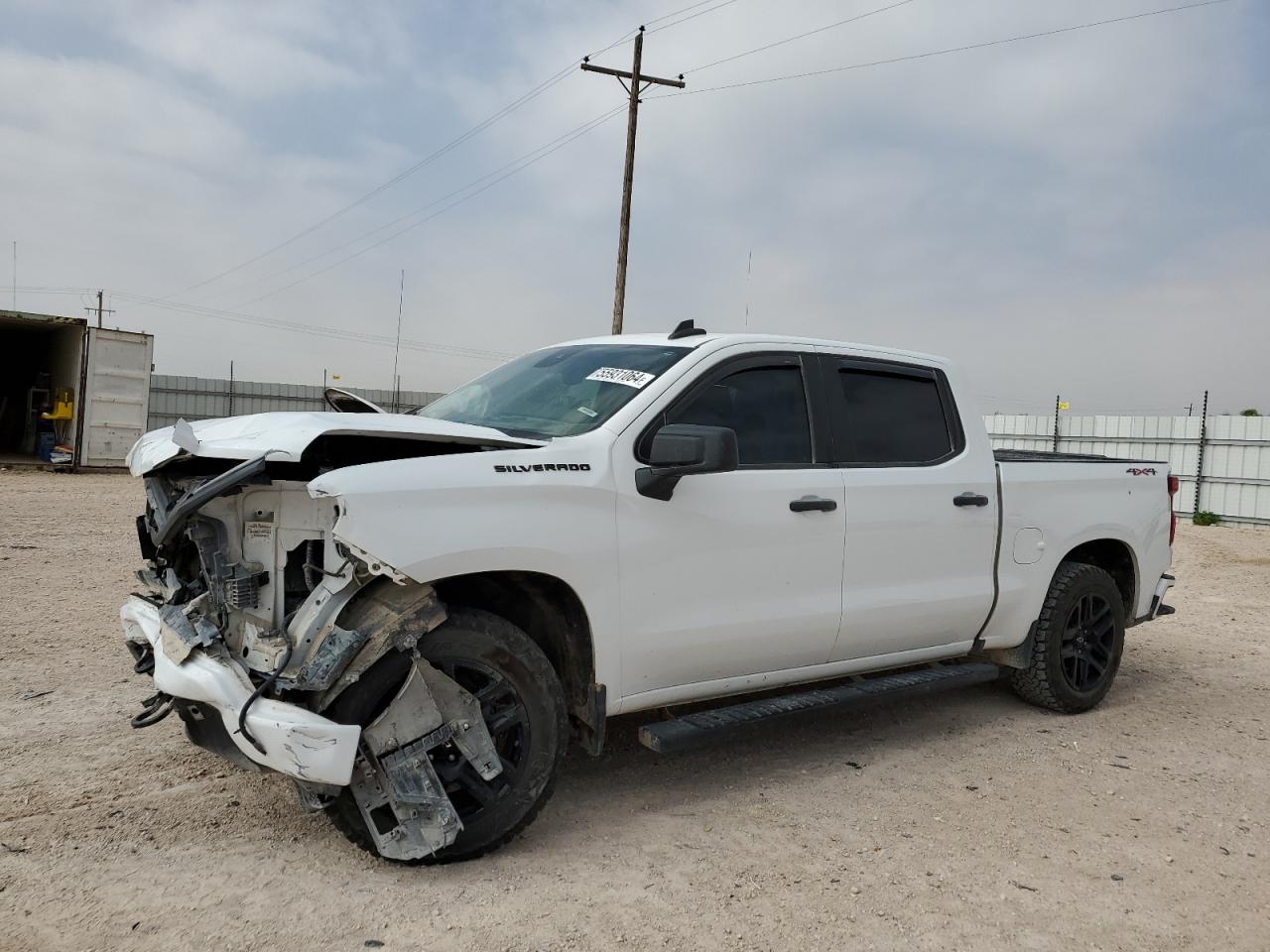 2023 CHEVROLET SILVERADO K1500 CUSTOM VIN:1GCPDBEK2PZ149654