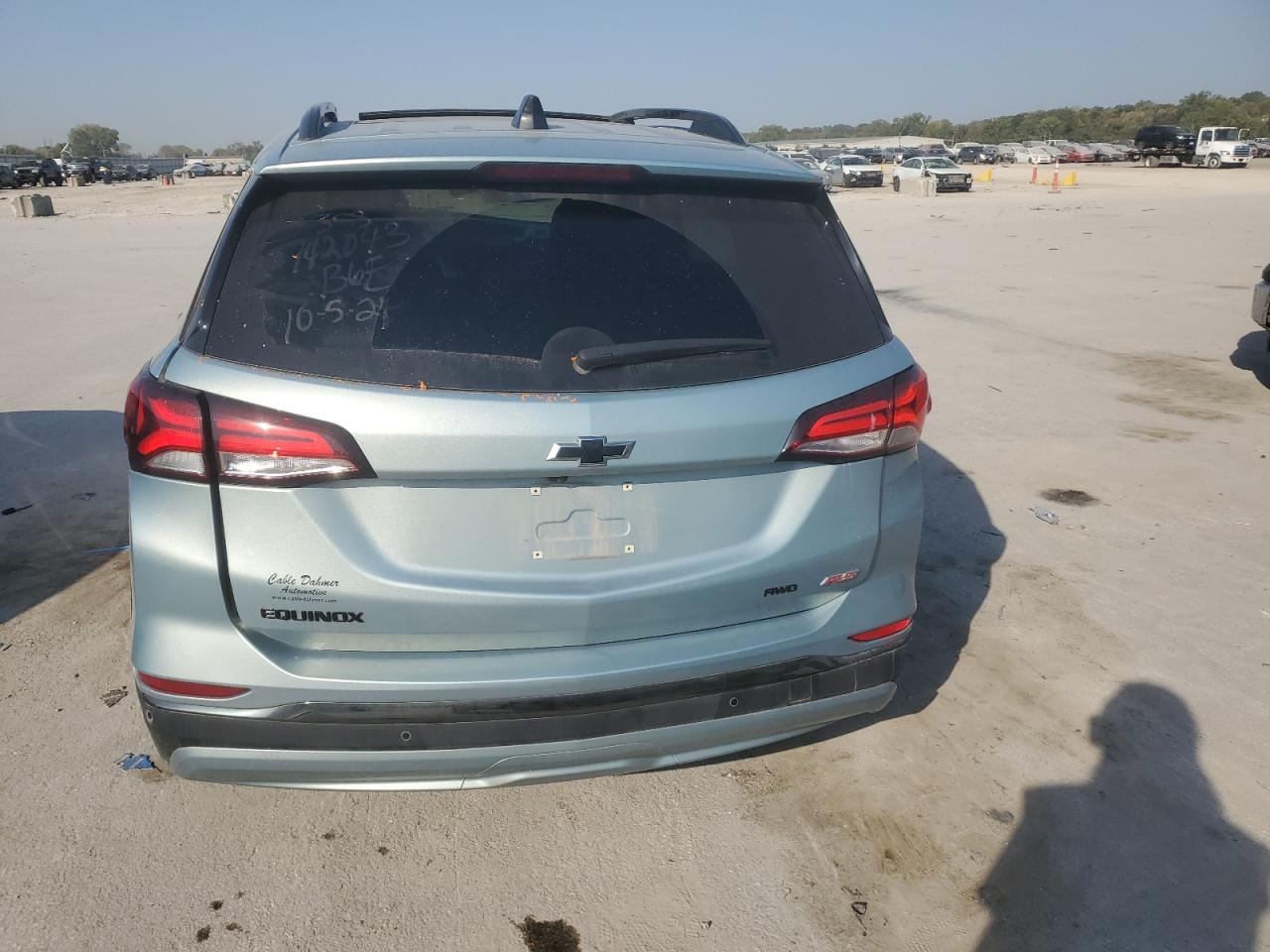 2022 CHEVROLET EQUINOX RS VIN:2GNAXWEV7N6144996