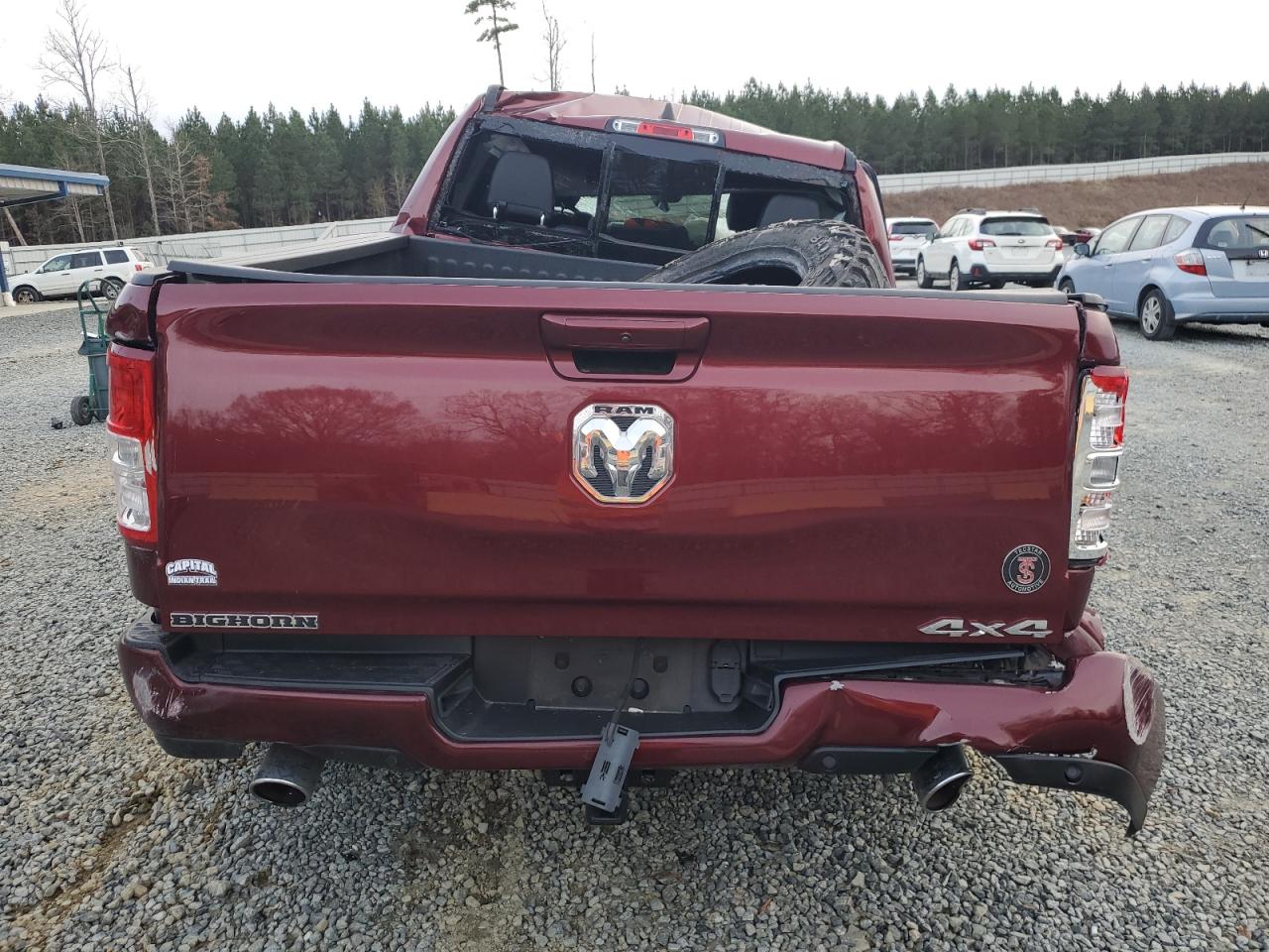 2022 RAM 1500 BIG HORN/LONE STAR VIN:1C6SRFFT3NN135686