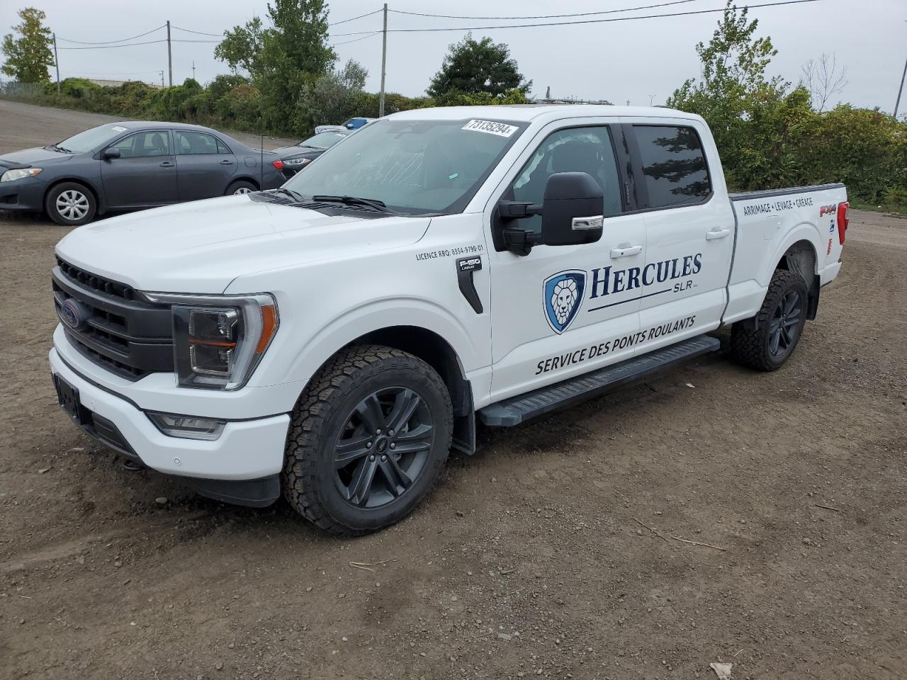 2023 FORD F150 SUPERCREW VIN:1FTFW1E55PKF51722