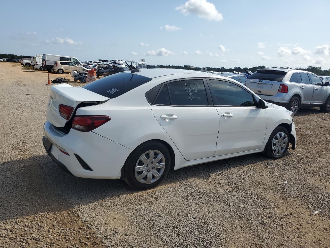 2022 KIA RIO LX VIN:3KPA24AD7NE434275