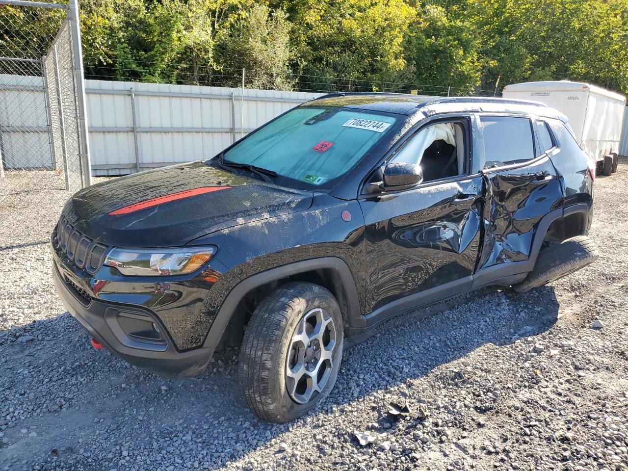 2022 JEEP COMPASS TRAILHAWK VIN:3C4NJDDB4NT236666