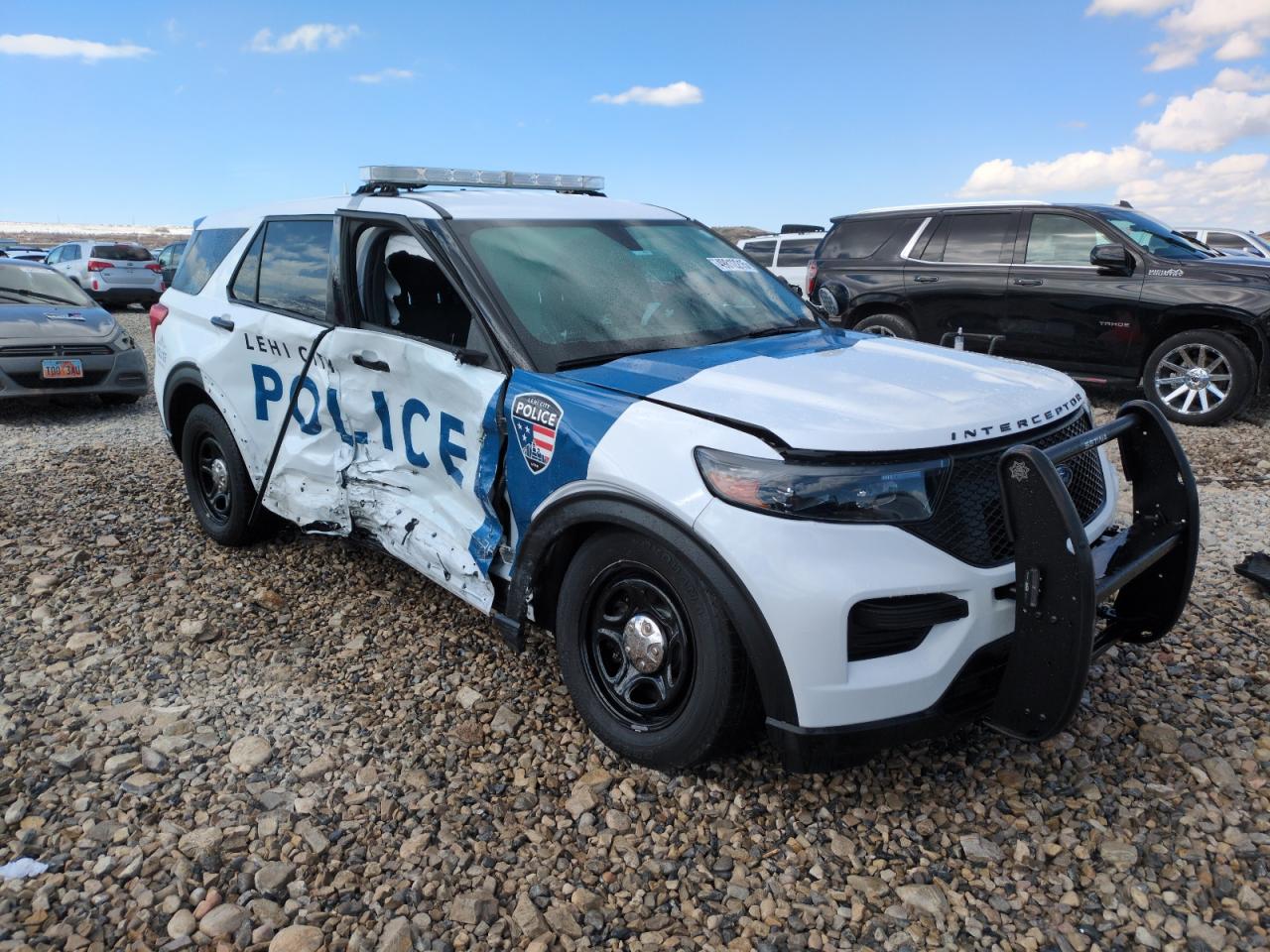 2022 FORD EXPLORER POLICE INTERCEPTOR VIN:1FM5K8AC8NGC05986