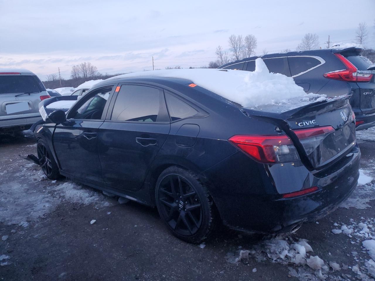 2022 HONDA CIVIC SI VIN:KM8JU3AC9DU677660