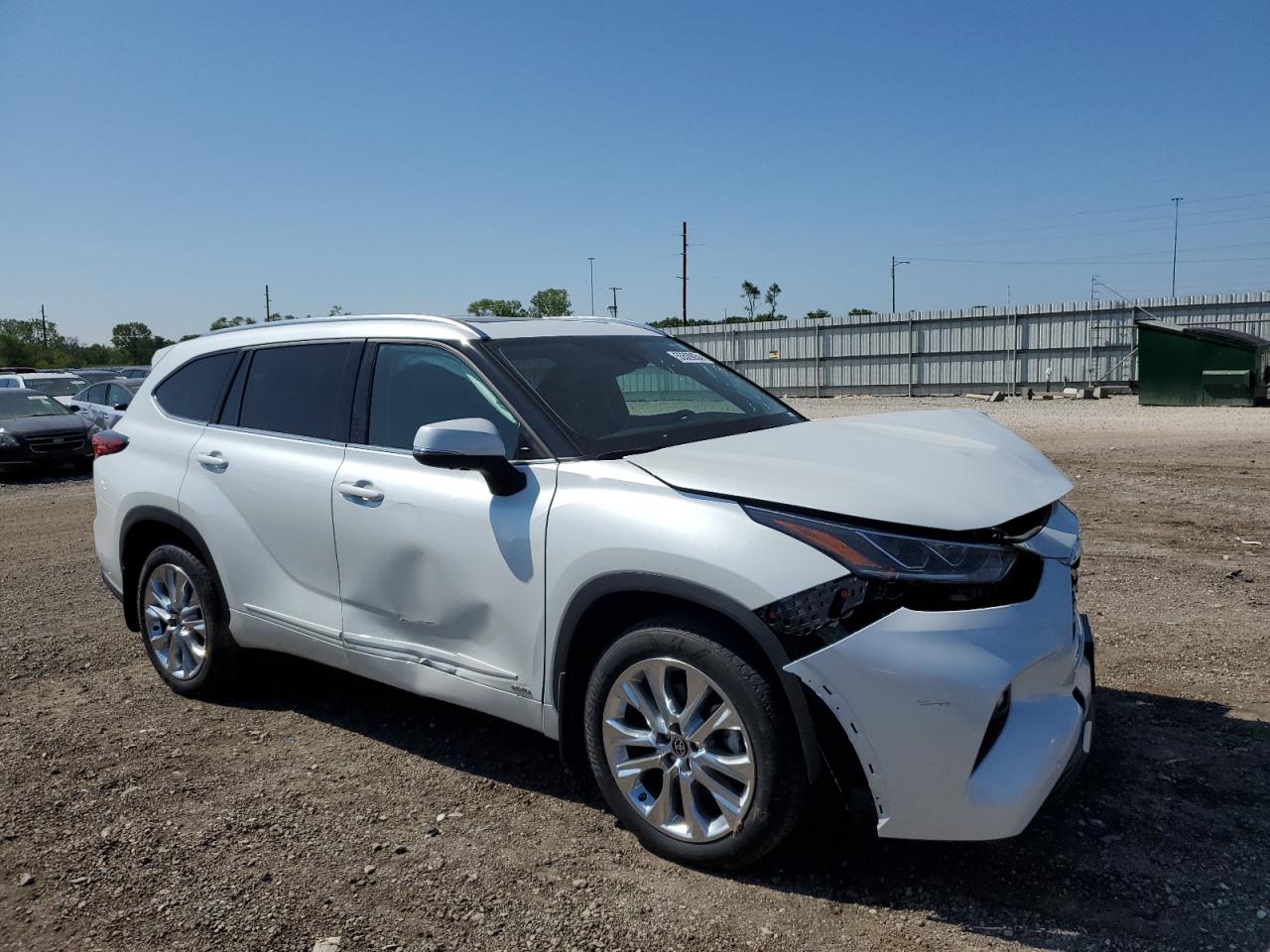 2022 TOYOTA HIGHLANDER HYBRID LIMITED VIN:5TDXBRCHXNS540541