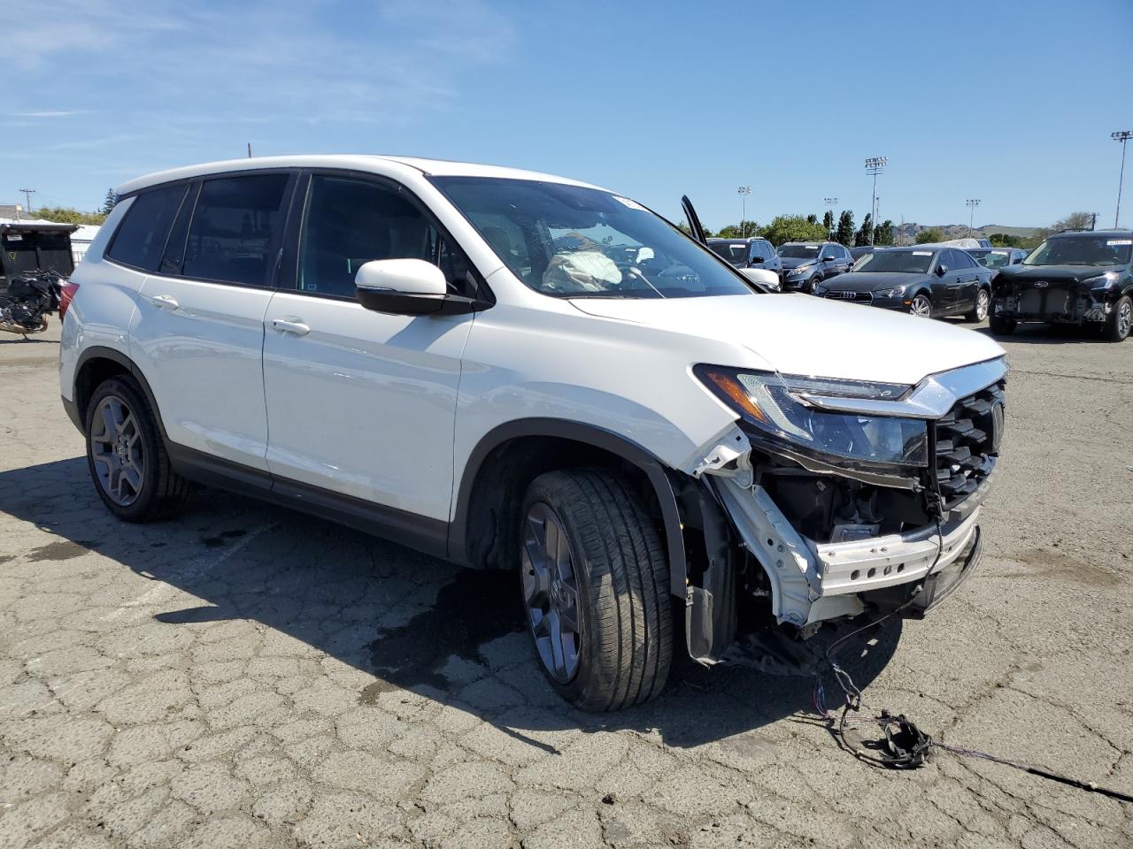 2022 HONDA PASSPORT EXL VIN:5FNYF8H52NB005628