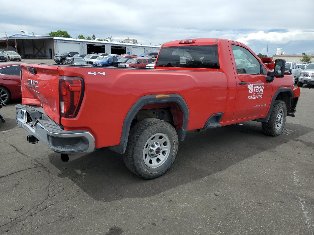 2022 GMC SIERRA K3500 VIN:1GT39SEY0NF345448
